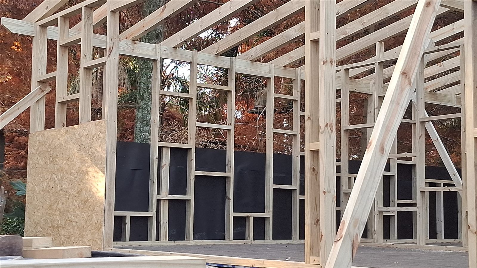 Construcción en madera Isla Delta – exterior paso 6